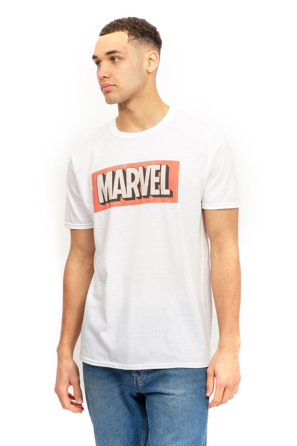 Retro Logo Cotton T shirt