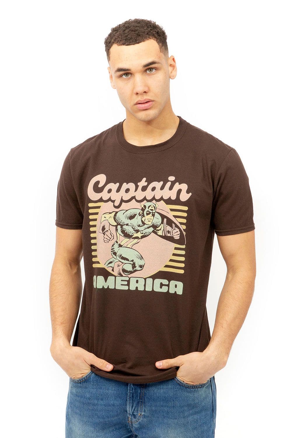 70s Cap Cotton T shirt