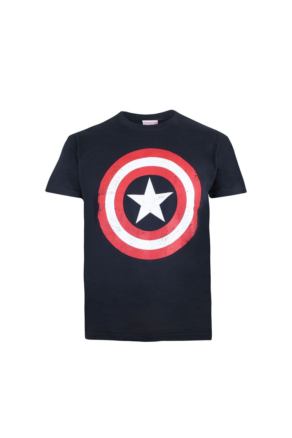 Captain America Shield Cotton T Shirt