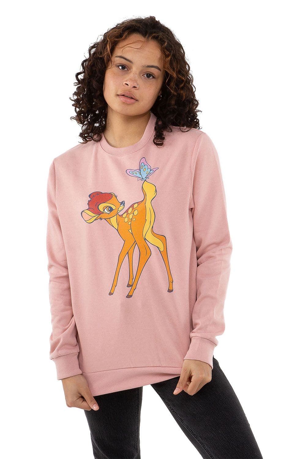 Bambi Butterfly Cotton Sweatshirt