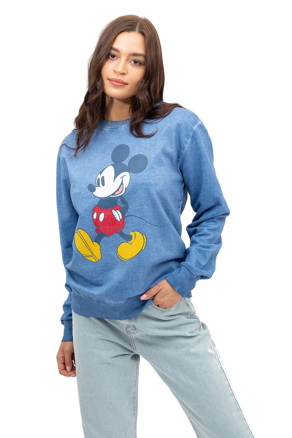 Mickey Mouse Strides Cotton Sweatshirt