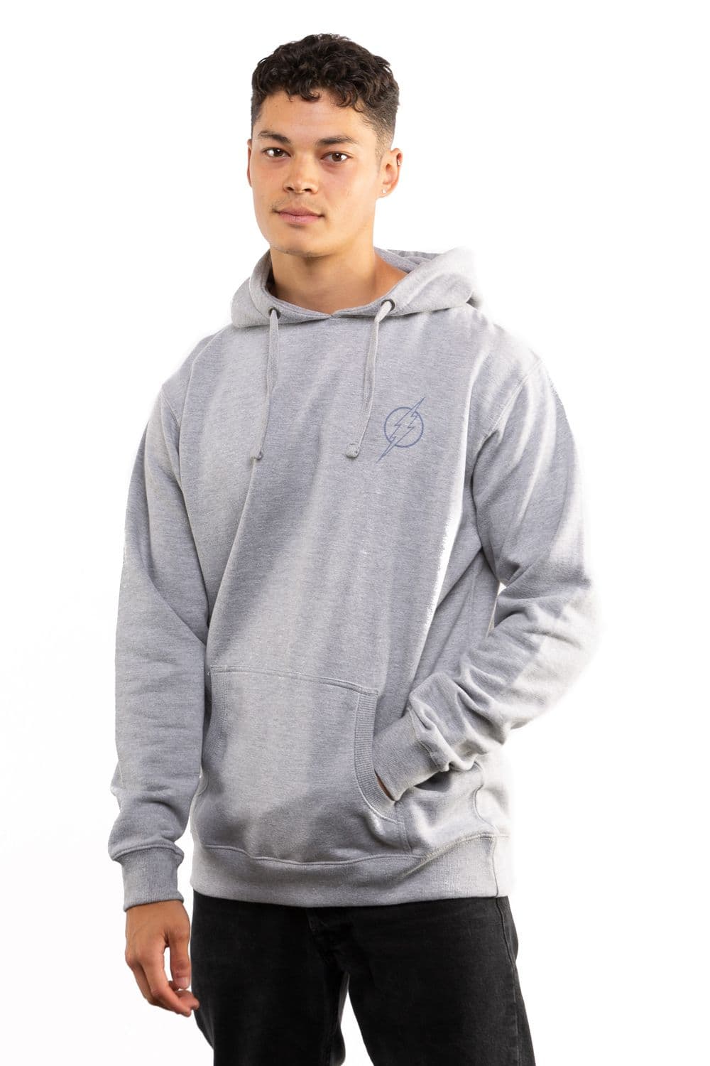Flash Outline Logo Cotton Hoodie