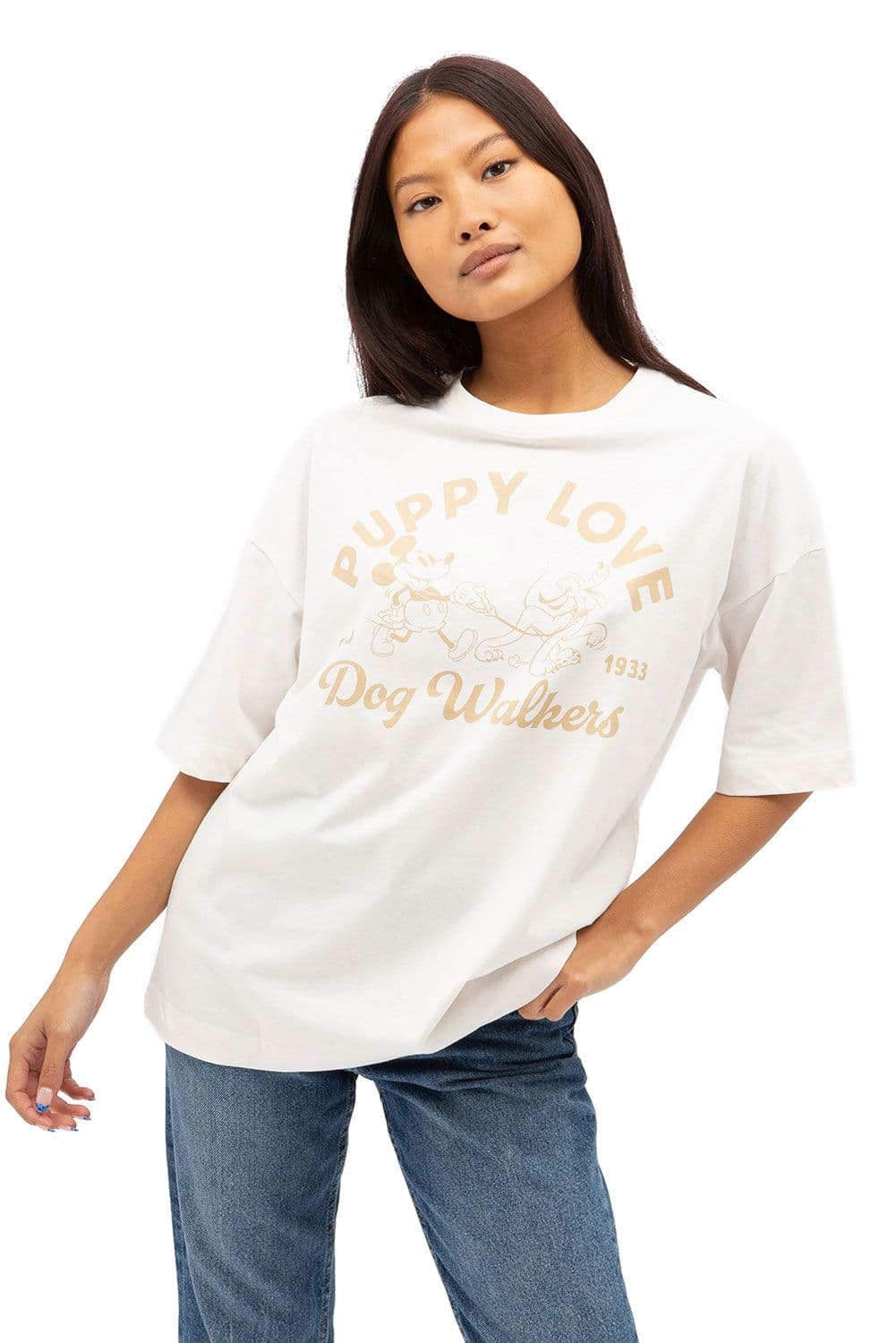 Puppy Love Oversized Cotton T shirt