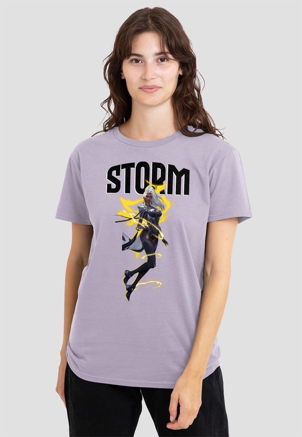 Games Rivals Storm Mistress Skies T Shirt Soft Lavendar