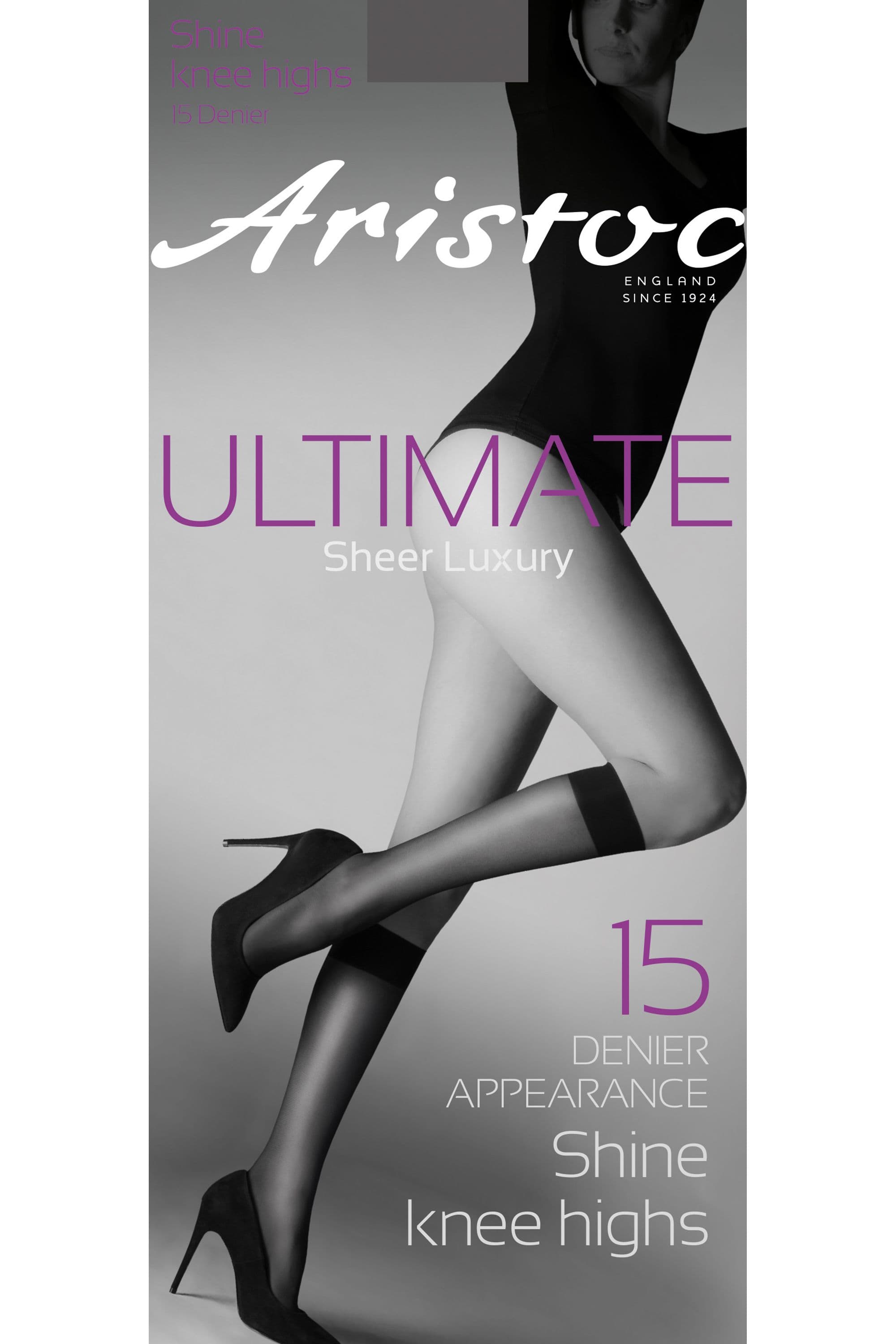 15 Denier Ultimate Shine Knee Highs S M