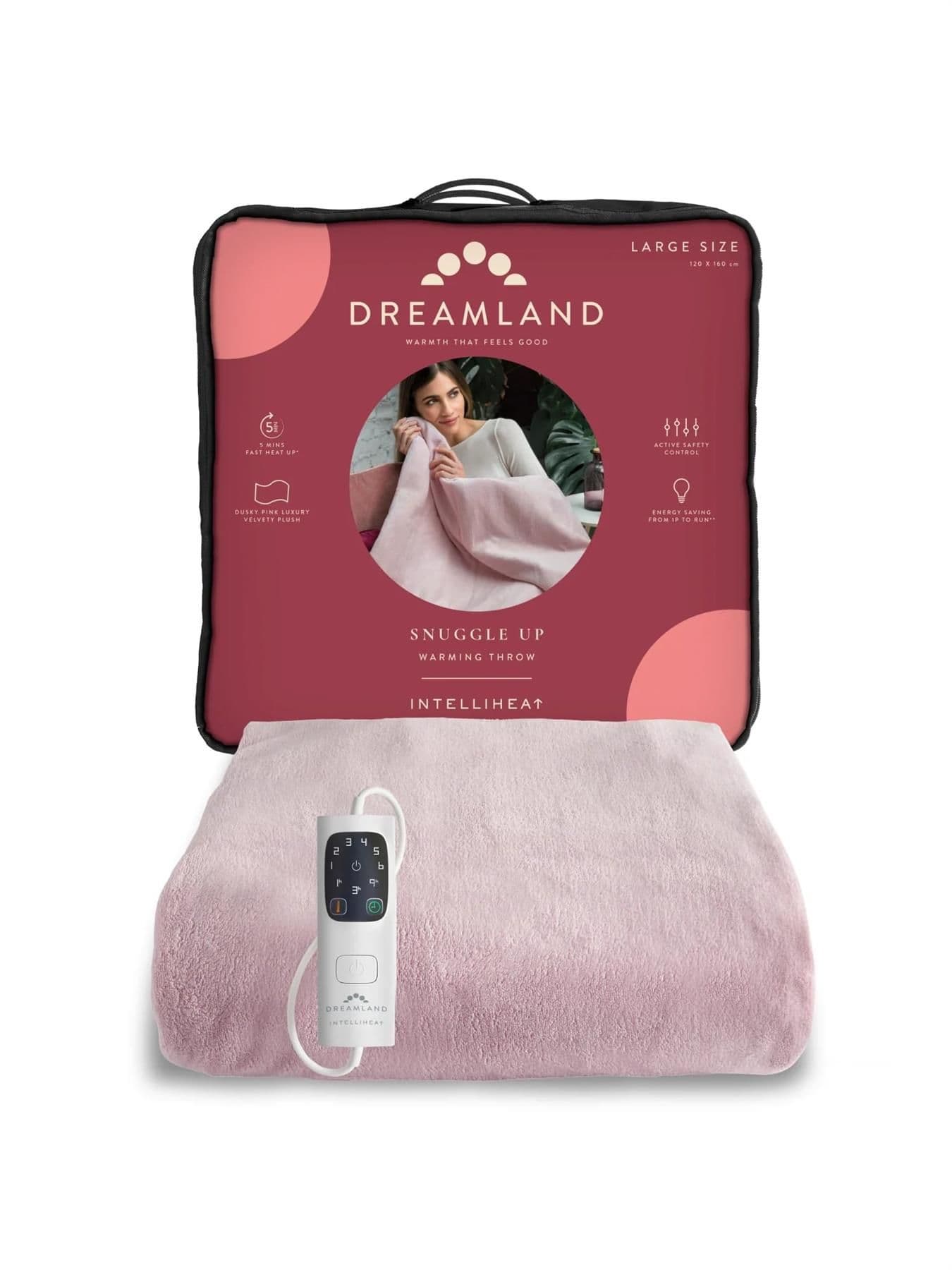 Intelliheat Luxury Heated Throw