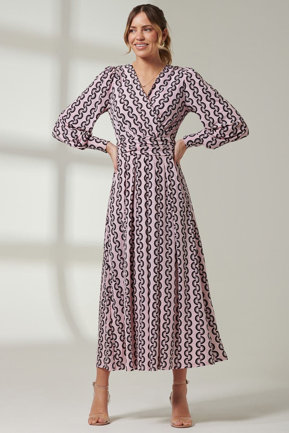 Nancy Long Sleeve Maxi Dress