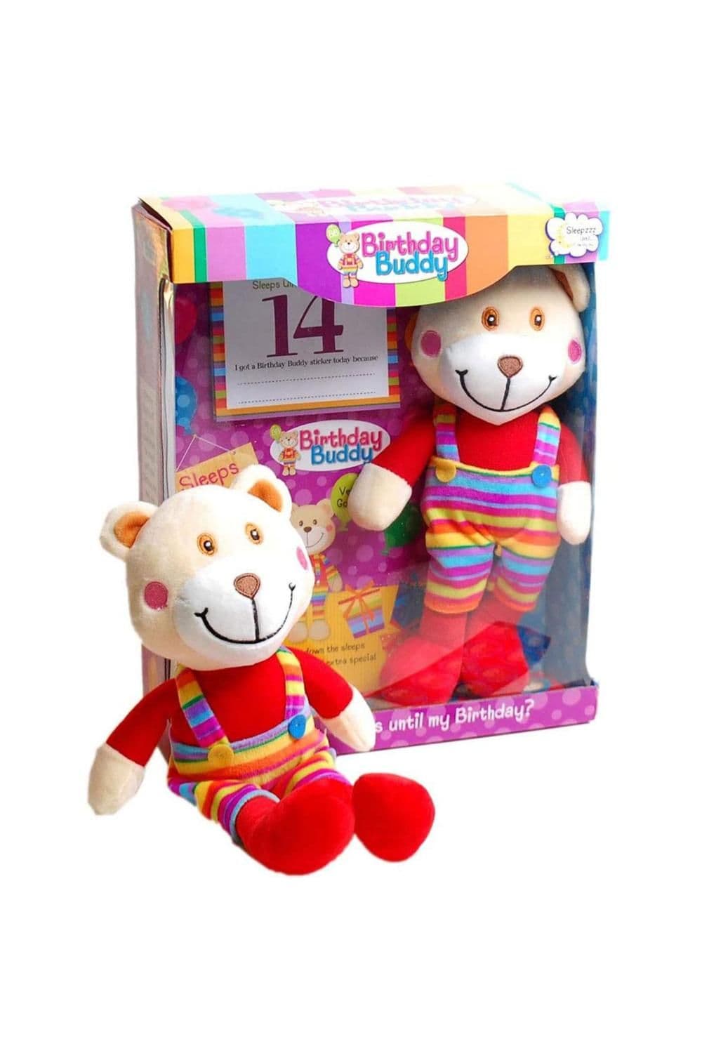 Birthday Buddy Count Down Birthday Bear Toy