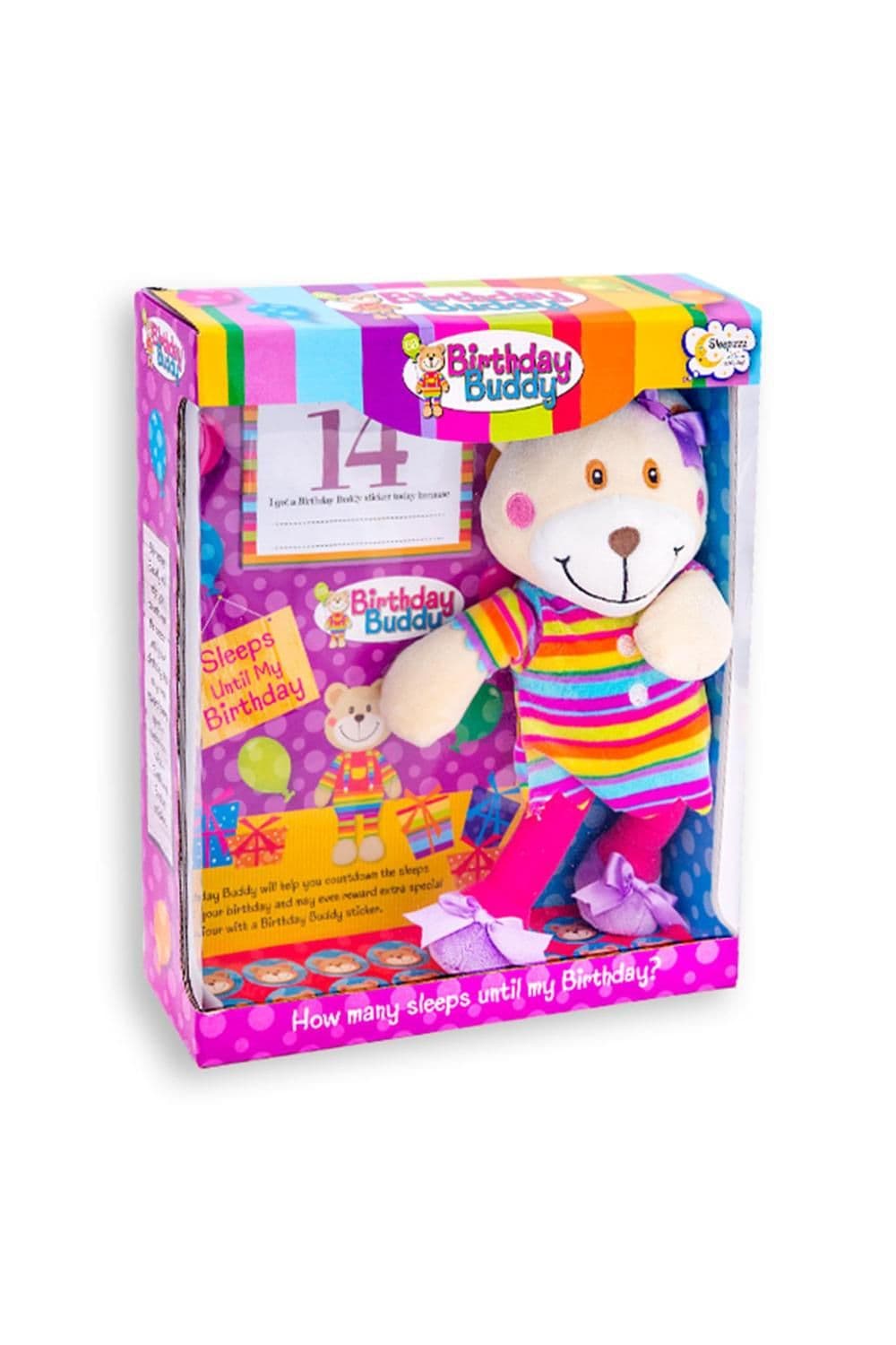 Birthday Buddy Count Down Birthday Bear Toy