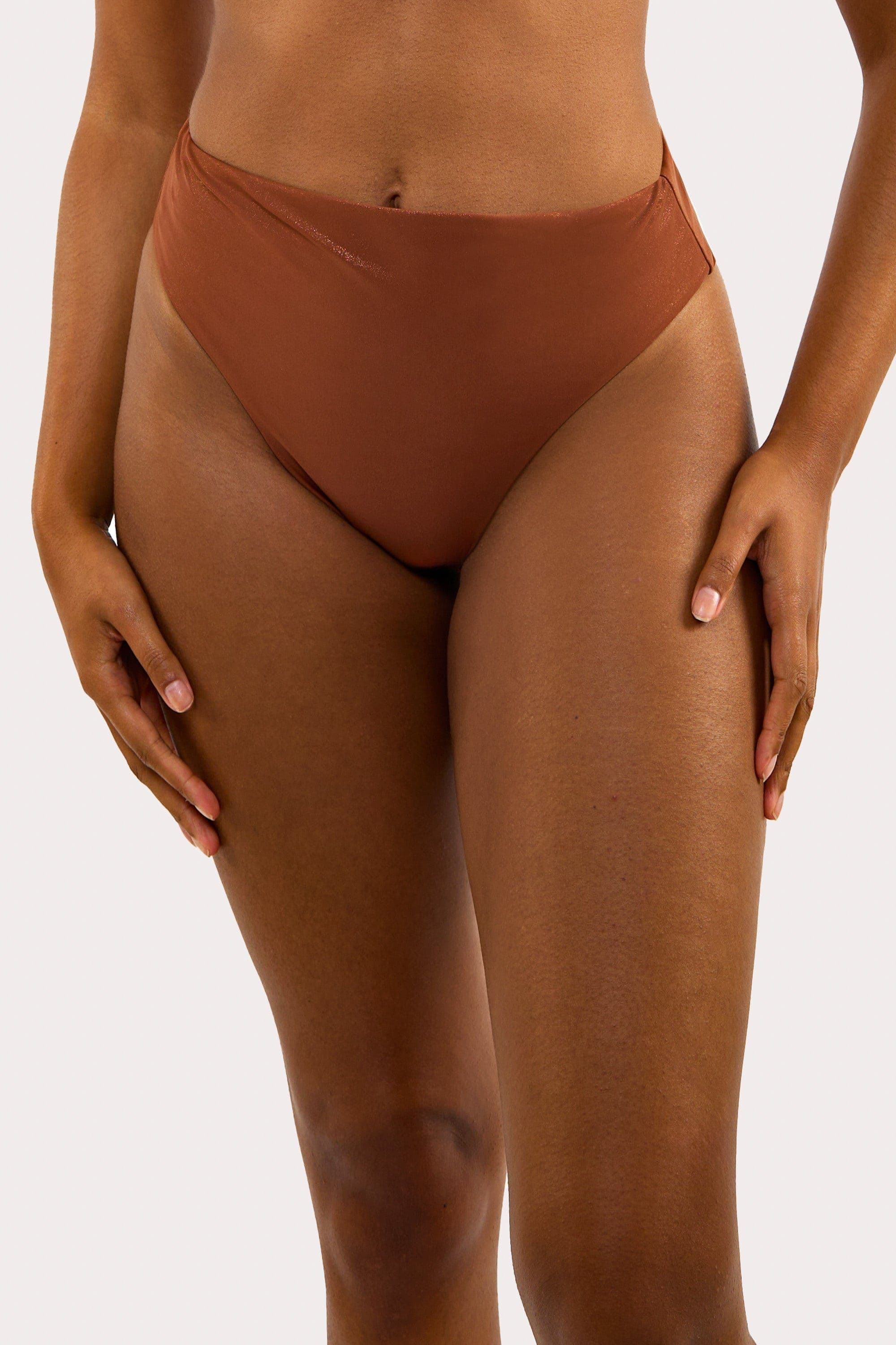 & Morgan Glitter Mix & Match High Waist Brief