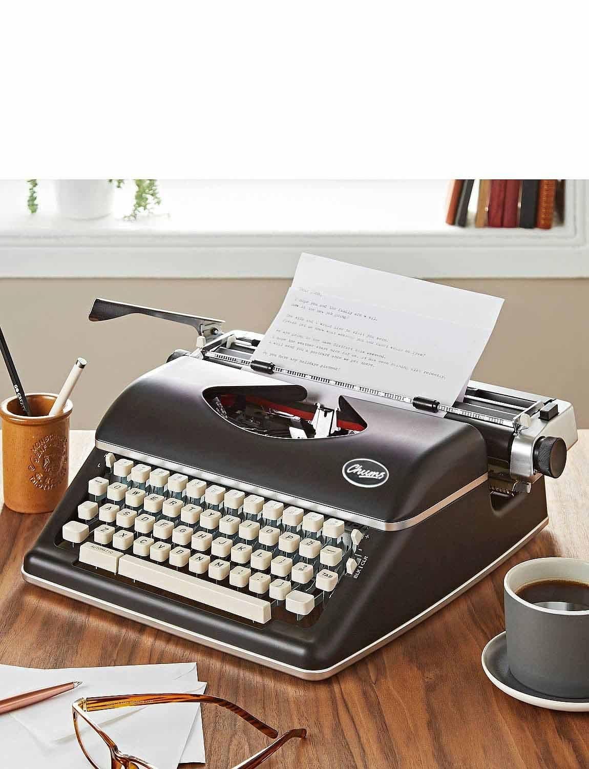 Manual Typewriter Traditional Retro Style