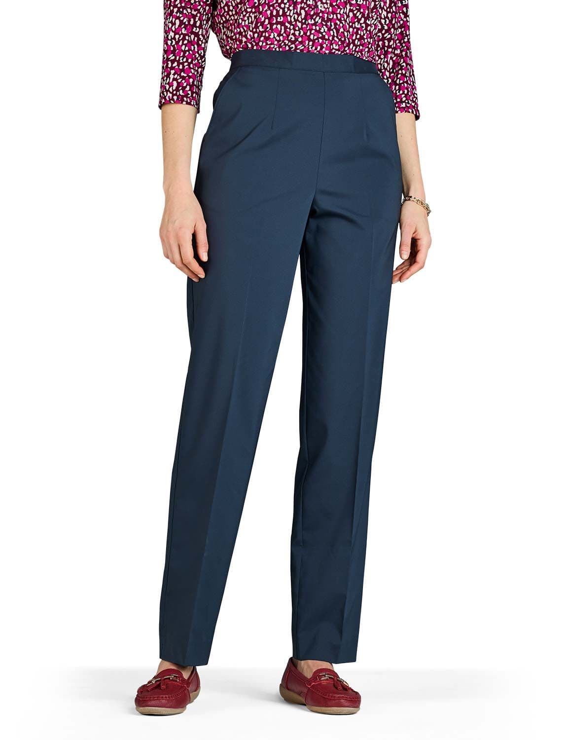 Chums Women's Wool Touch Trouser in Navy | Size: 12XS