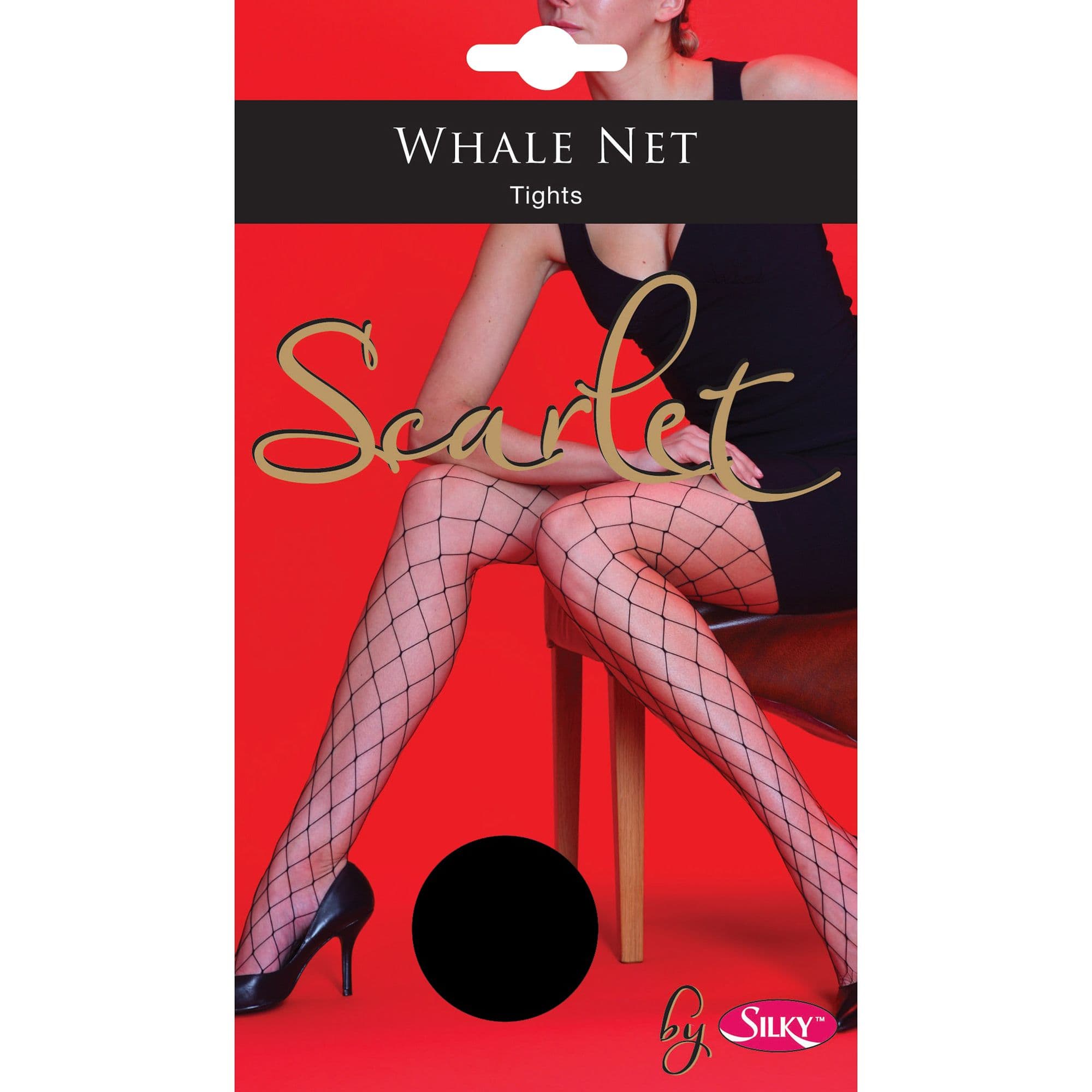 Scarlet Whale Net Tights