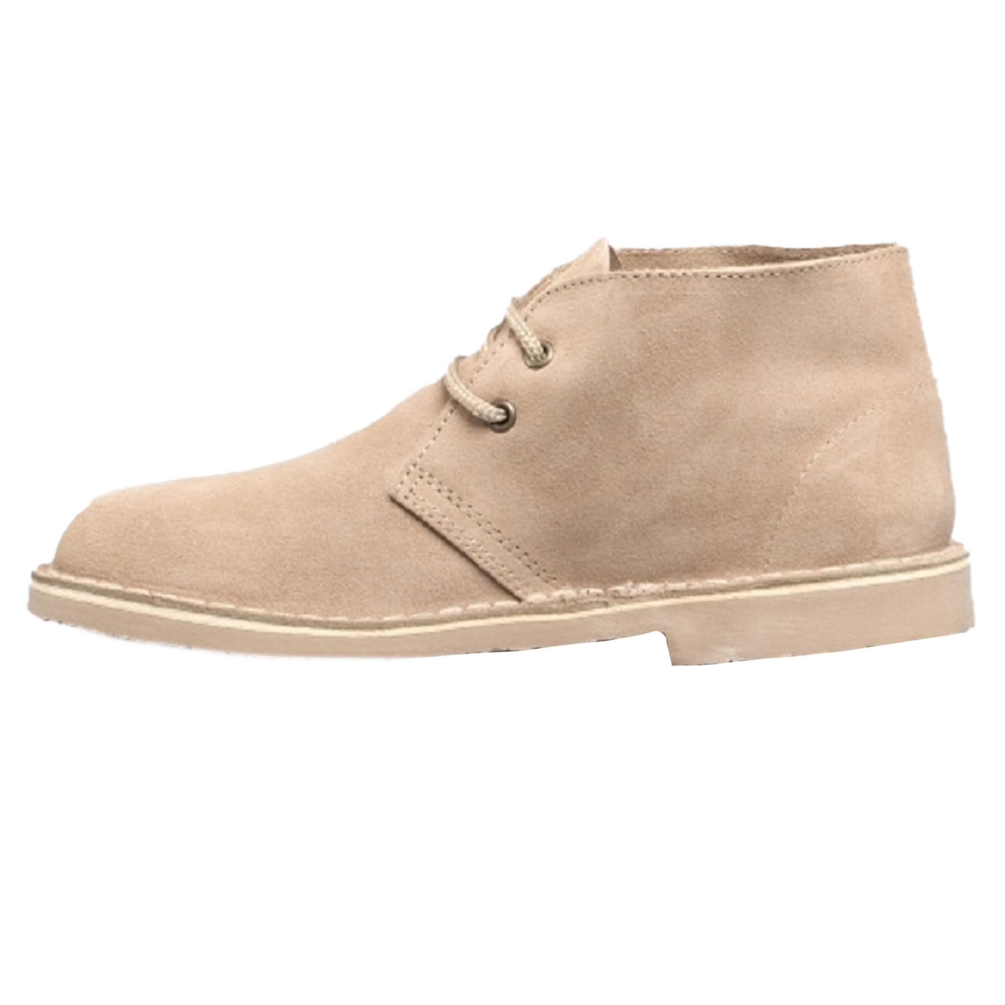 Real Suede Unlined Desert Boots
