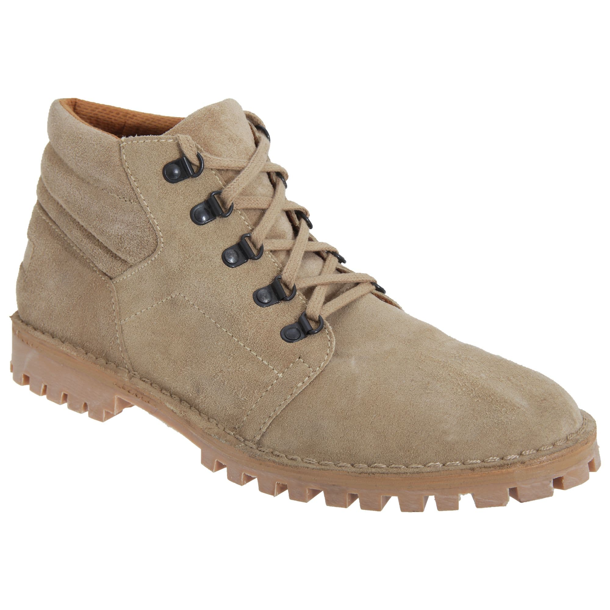 Real Suede D Ring Leisure Boots