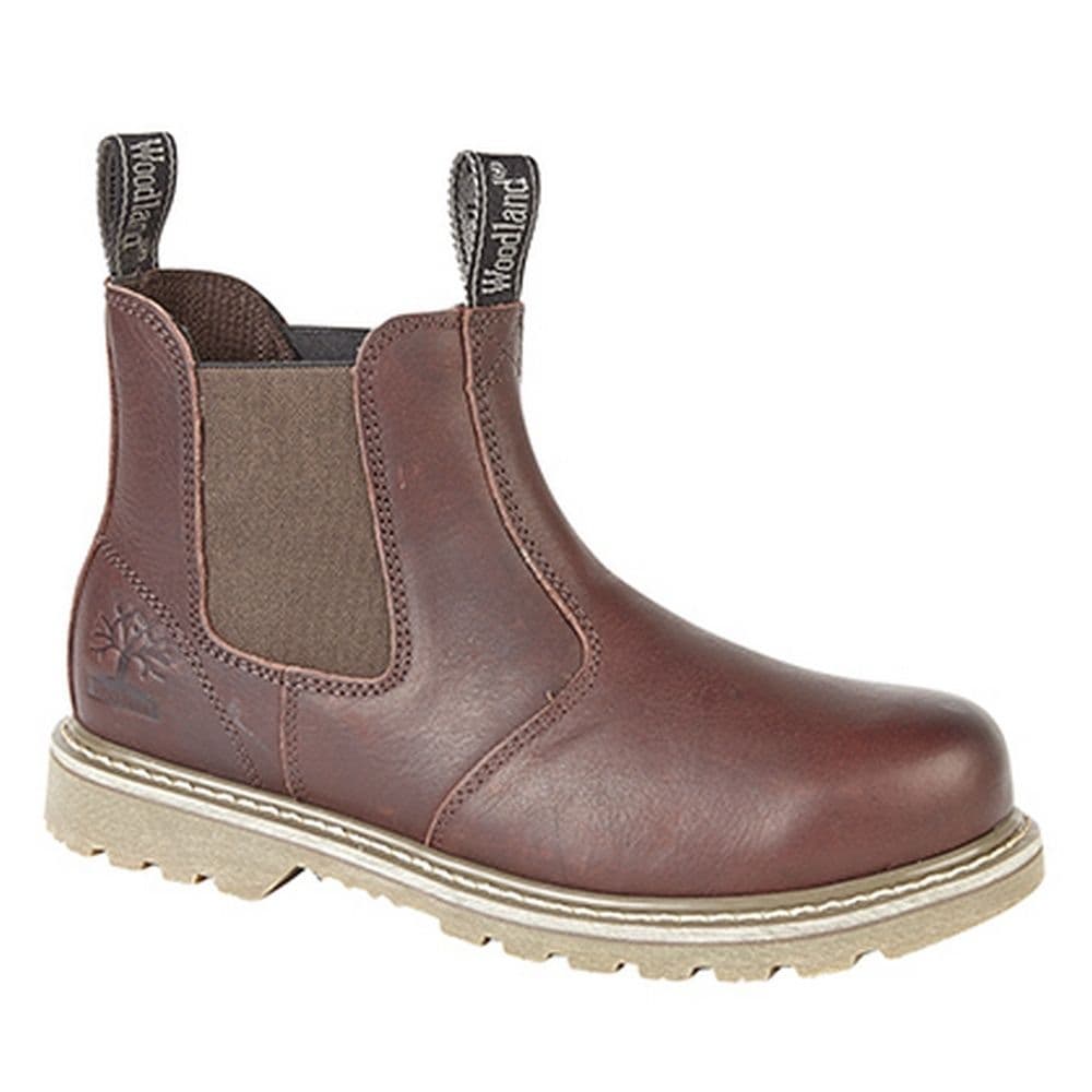 Tumbled Leather Gusset Chelsea Boots