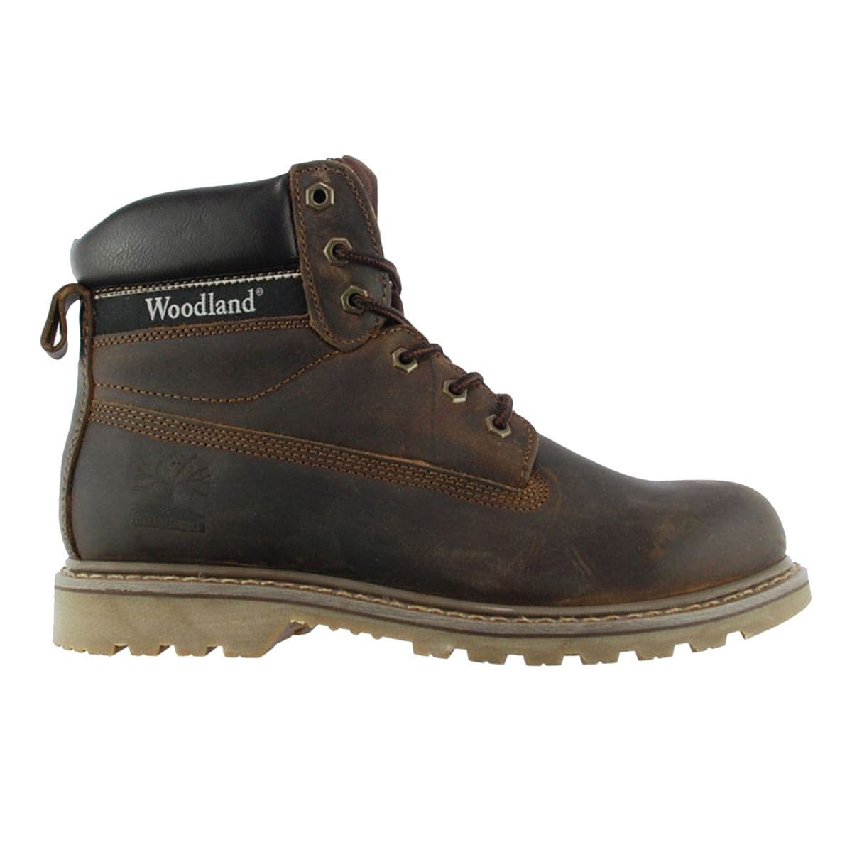6 Eye Padded Utility Boots
