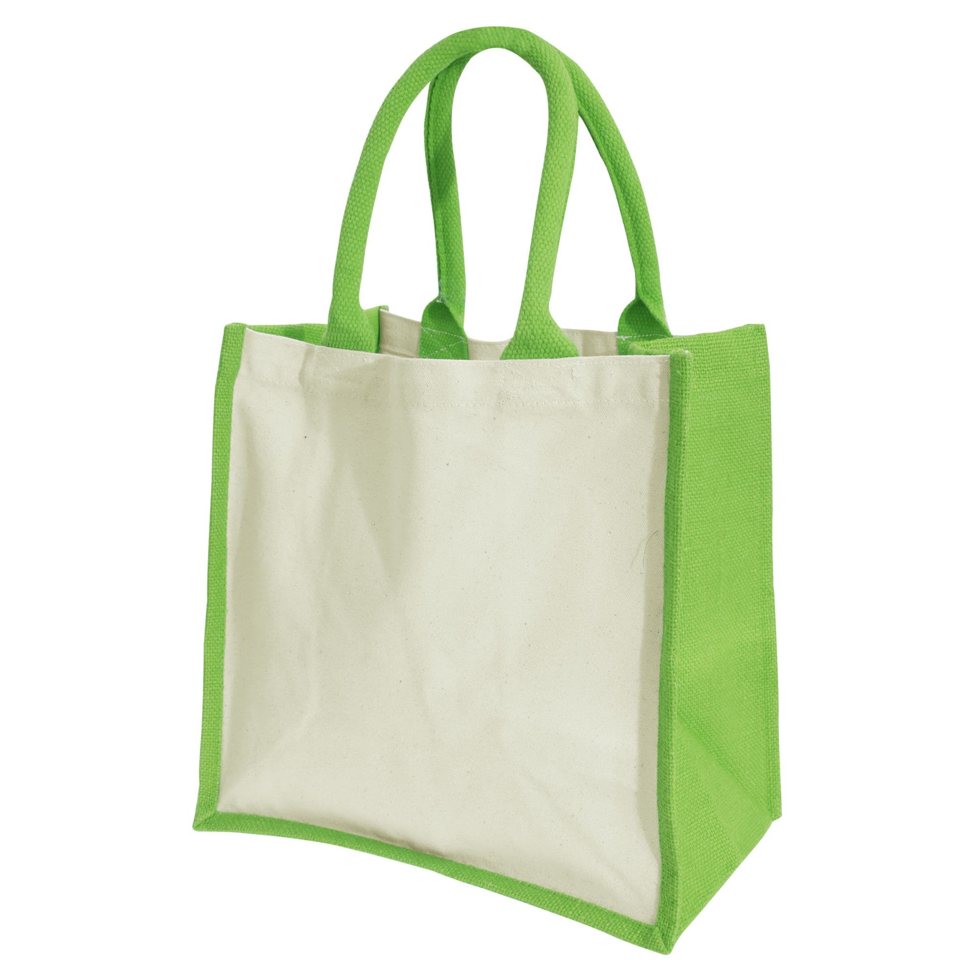 Printers Midi Jute Bag