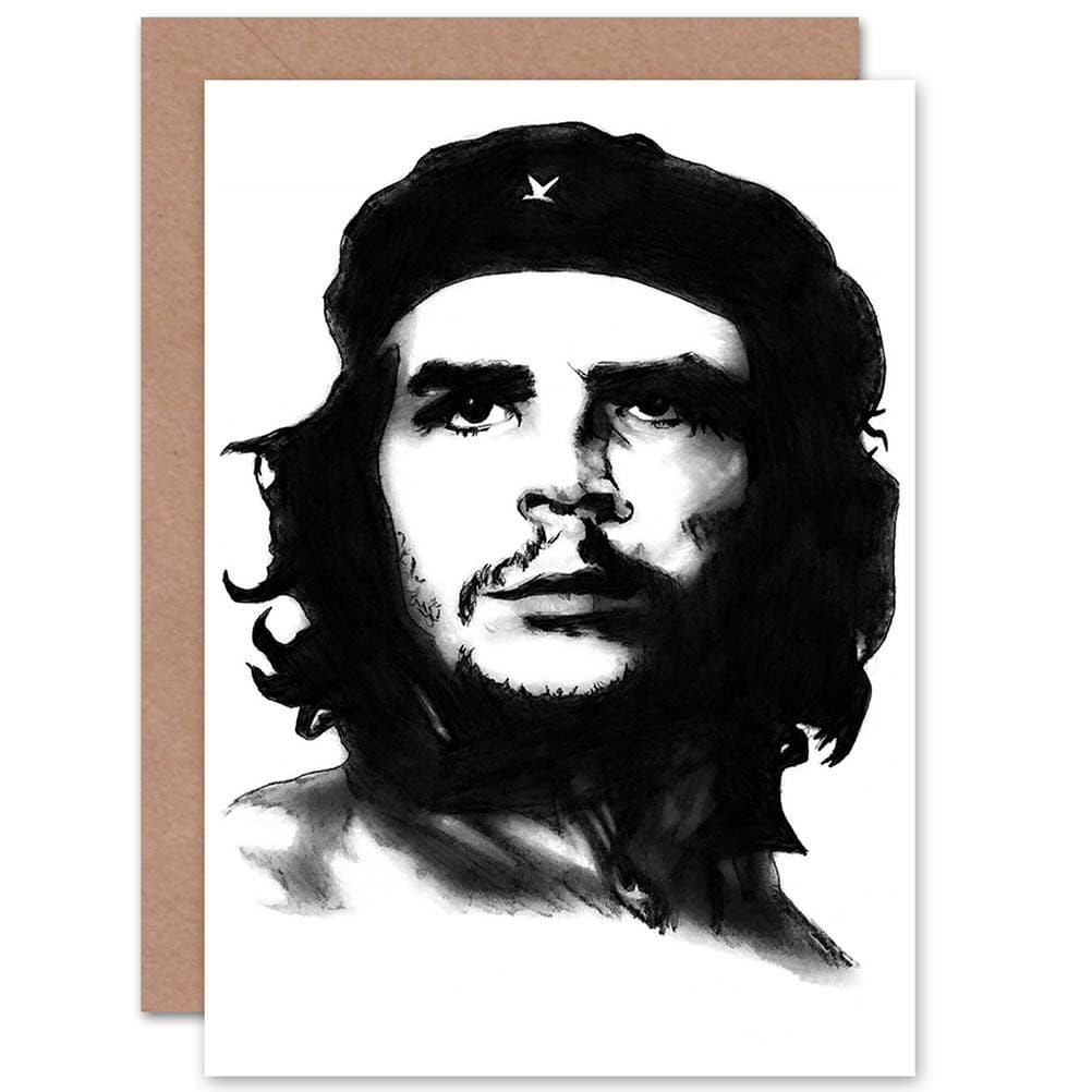 Portrait Revolution Che Guevara Greetings Card
