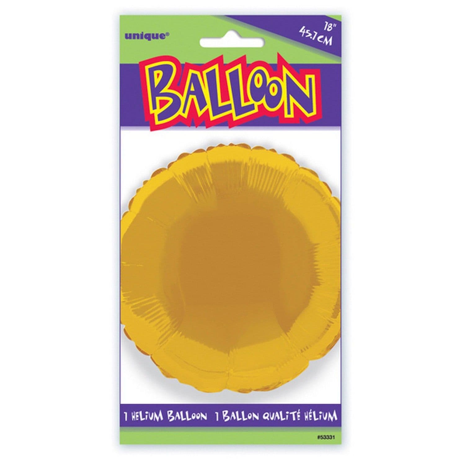 18 Inch Round Foil Balloon