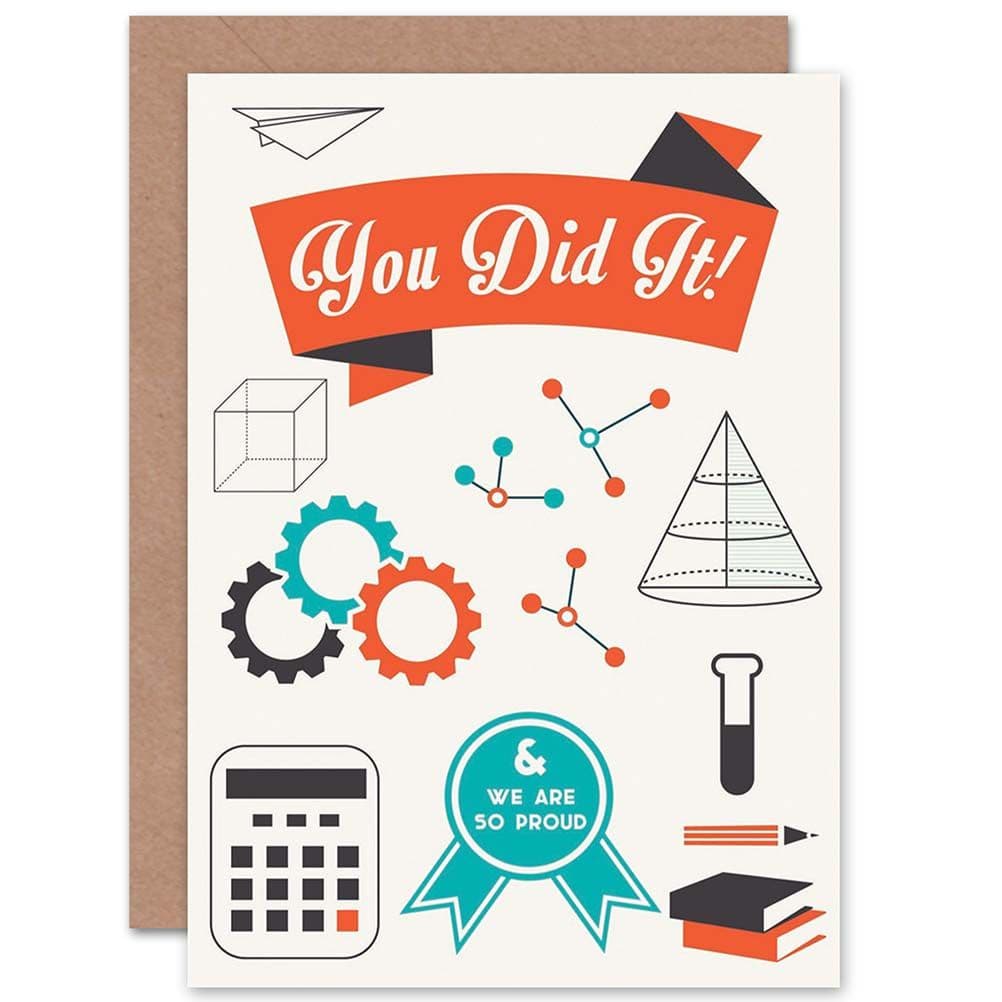 You Did It Proud Graduation Greetings Card