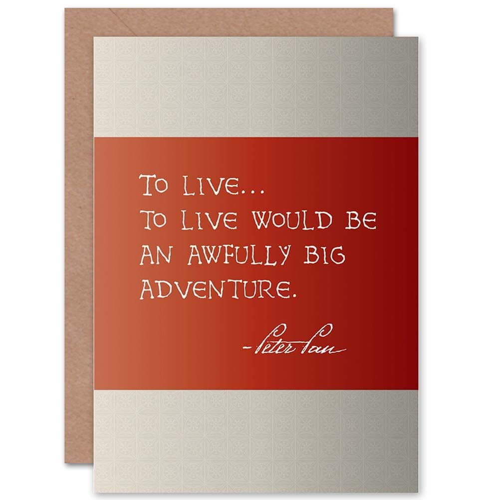 Barrie Peter Pan Adventure Greetings Card