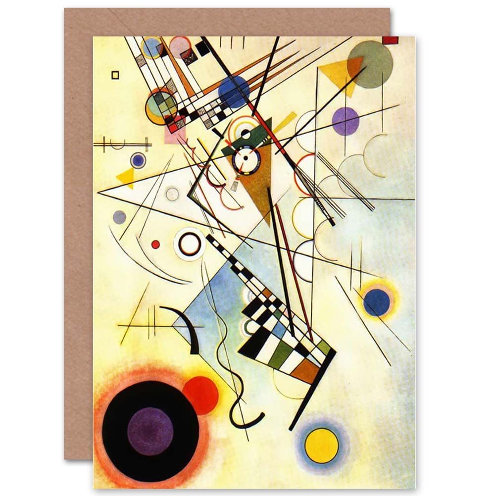 Kandinsky Viii Greetings Card