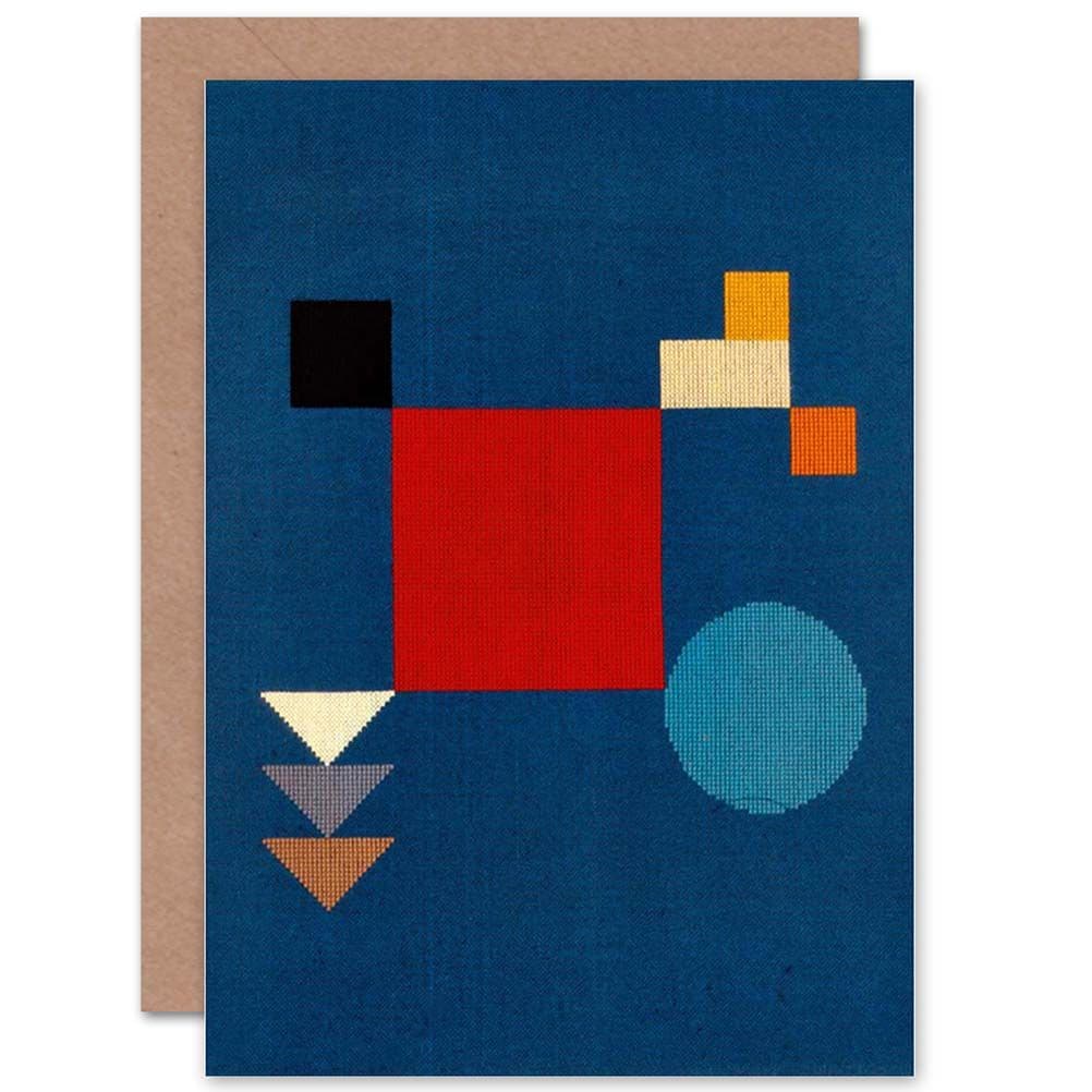 Sophie Taeuber Arp Shapes Greetings Card