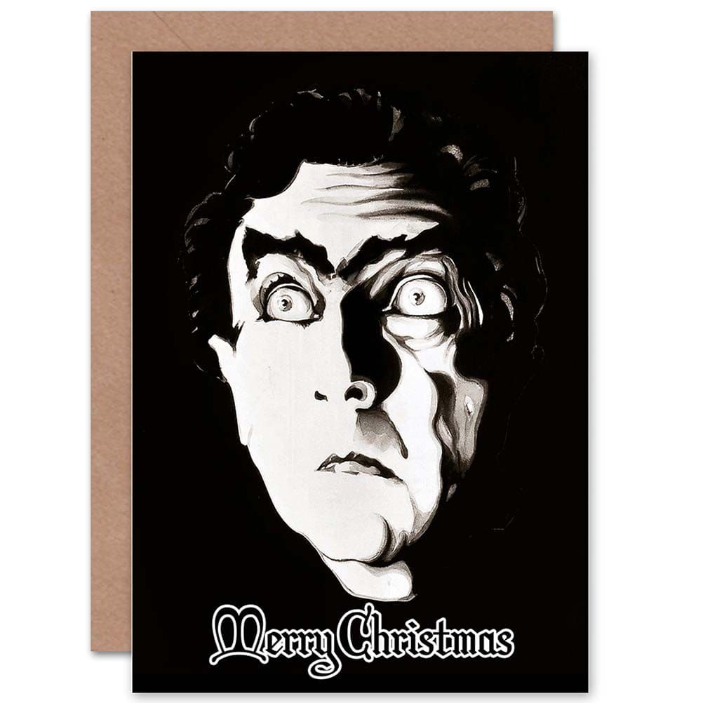 Alternative Christmas Xmas Lugosi Mirakle Morgue Funny Greetings Card