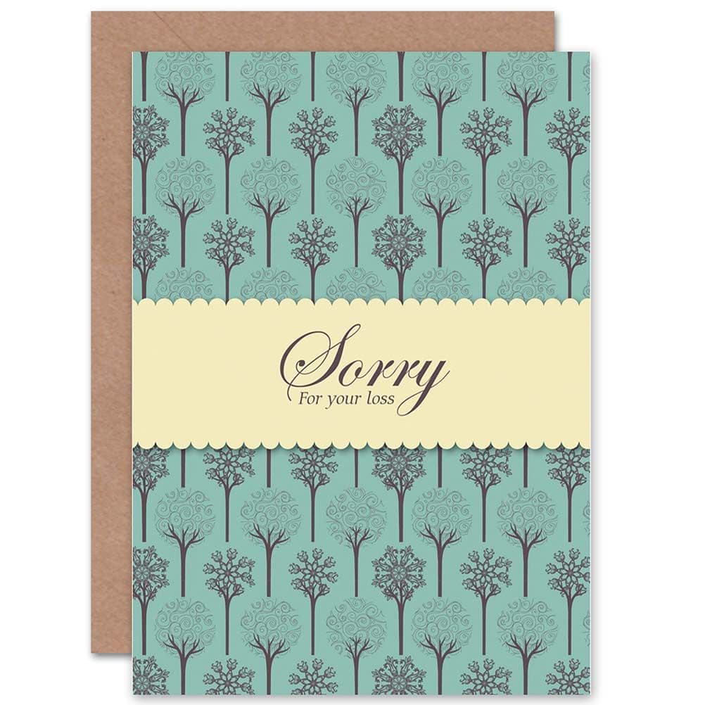 Bereaved Sympathy Your Loss Greetings Card