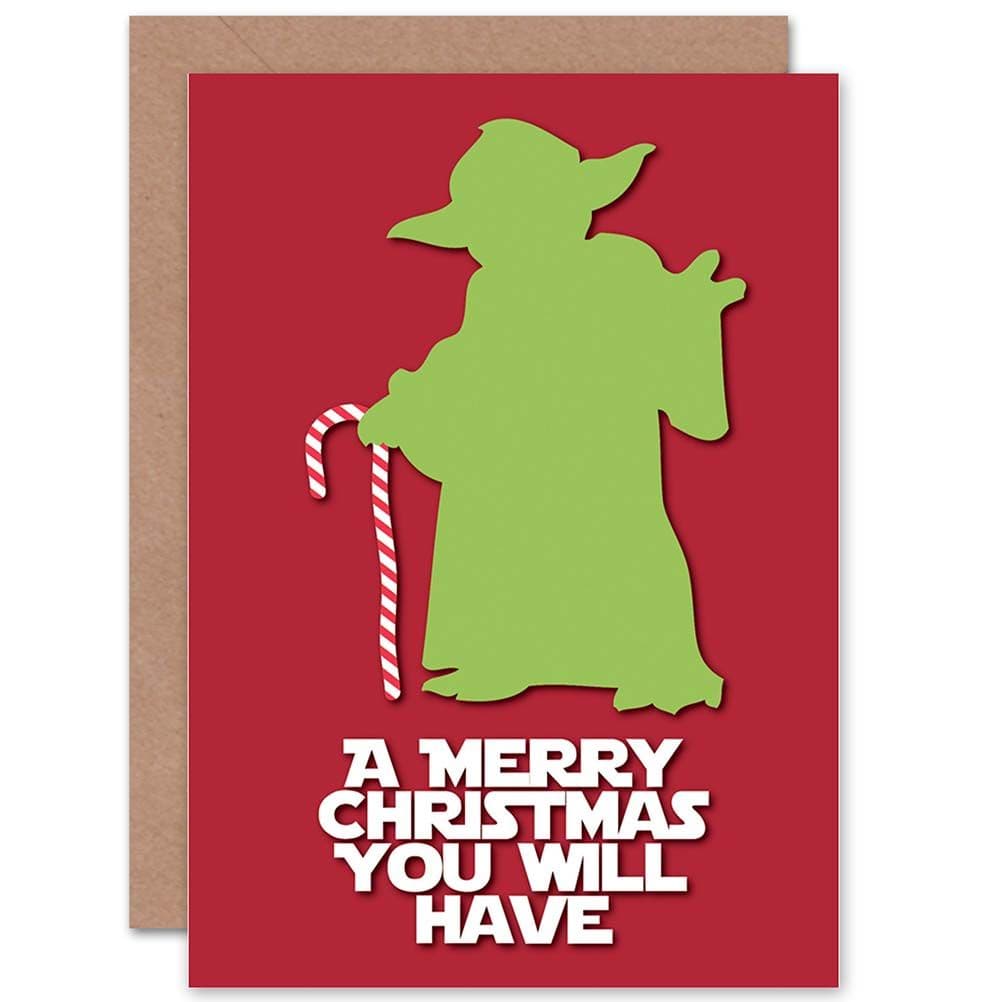 Christmas You Will Have Sci Fi Greetings Card