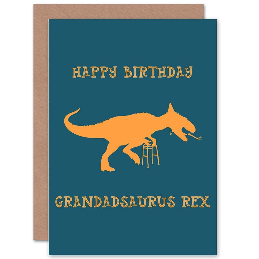 Grandadsaurus Rex Greetings Card