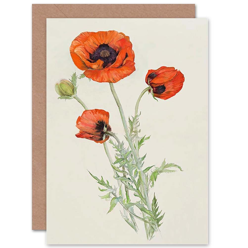 Painting Abstract Hilma Af Klint 1890S Untitled Greetings Card