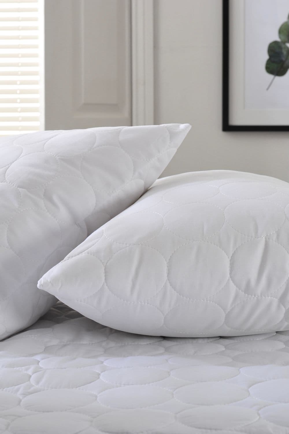 Luxury Cotton Quilted Pillow Protector