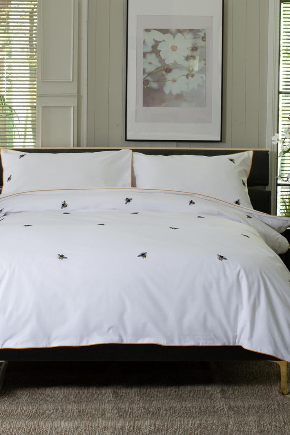 Bees 100% Cotton Duvet Cover Set