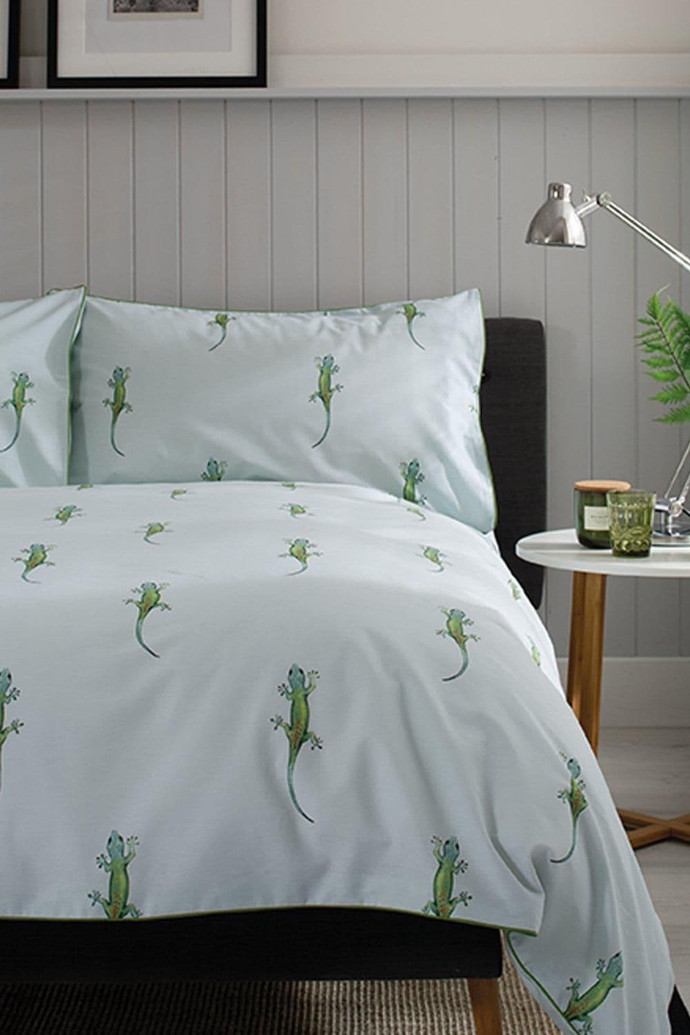 Geko Printed Cotton Duvet Set