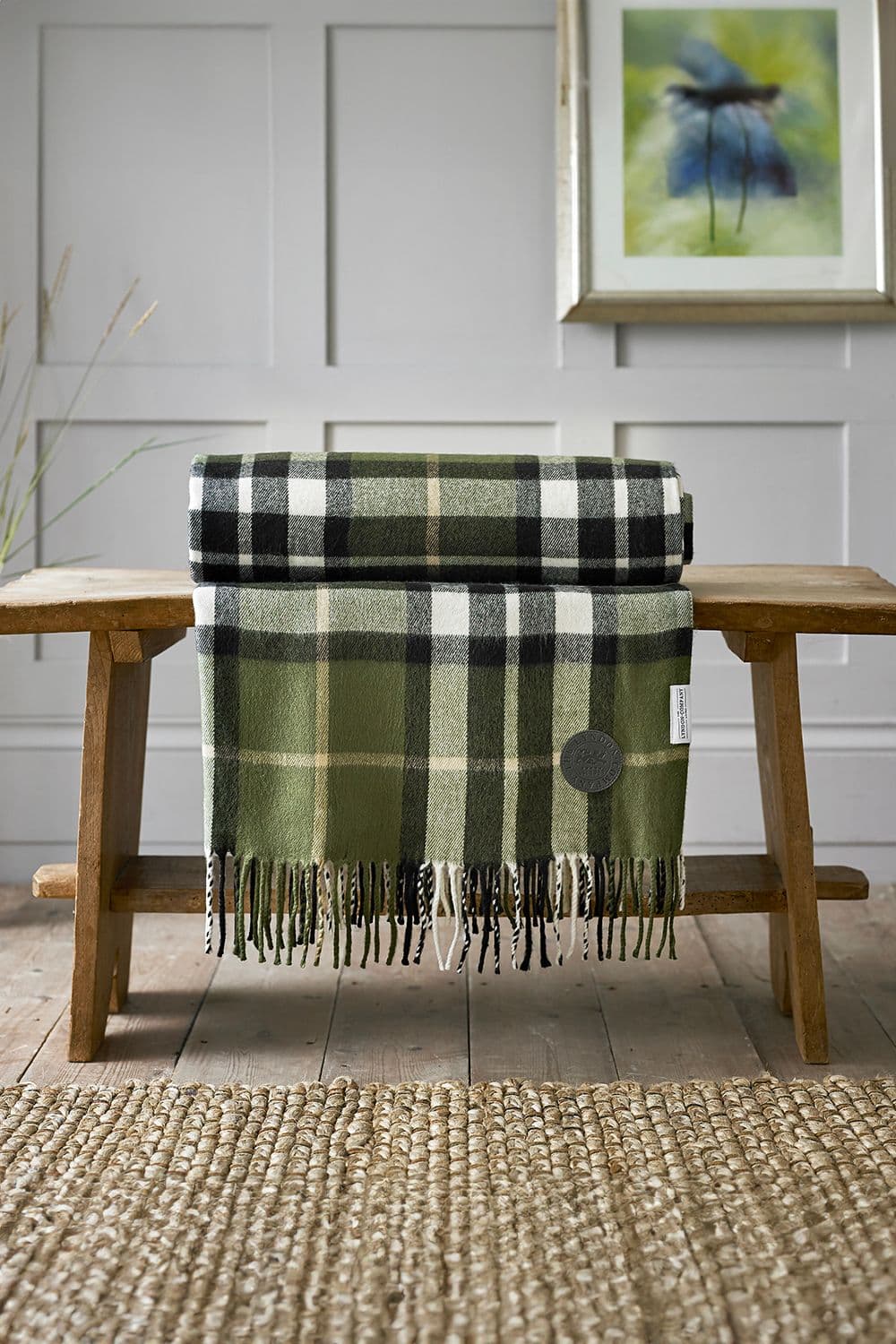 Fergus Tartan Acrylic Throw 140 x 180cm