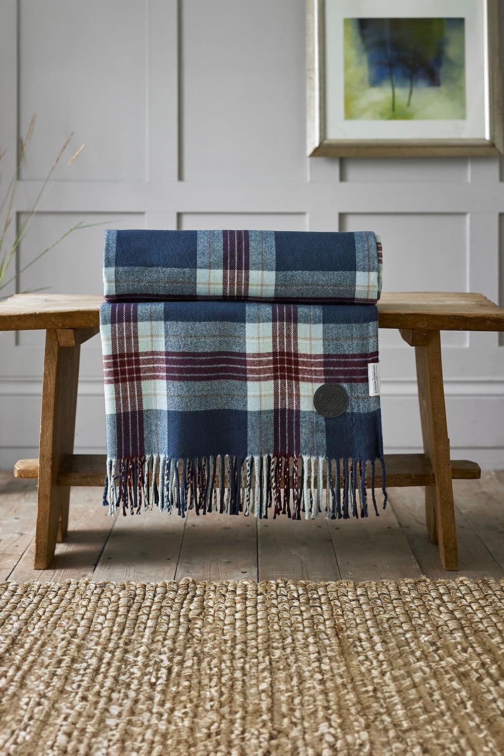 Ainsley Tartan Acrylic Throw 140 x 180cm