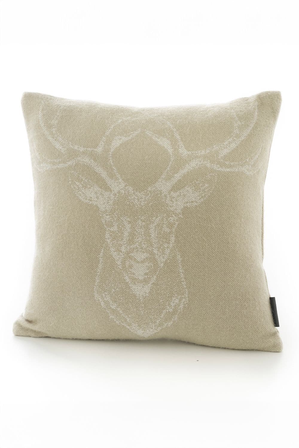 Stag Faux Cashmere Cushion