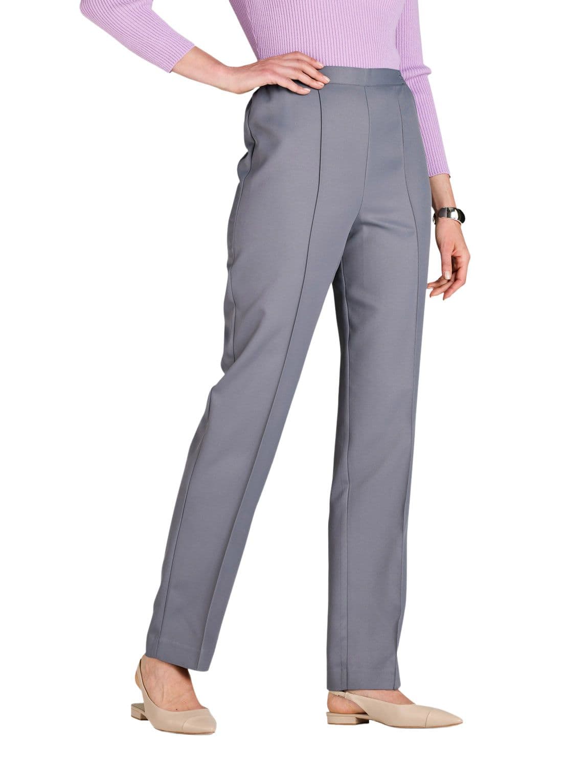 Chums Women's Classic Trouser in Grey | Size: 14XS