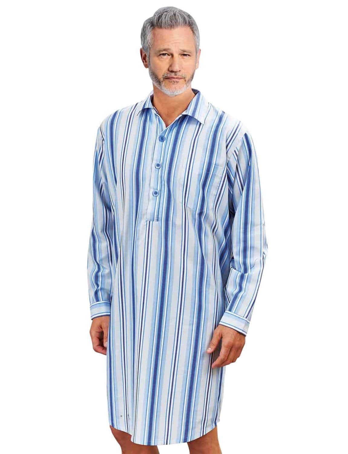 Traditional Striped Nightshirt