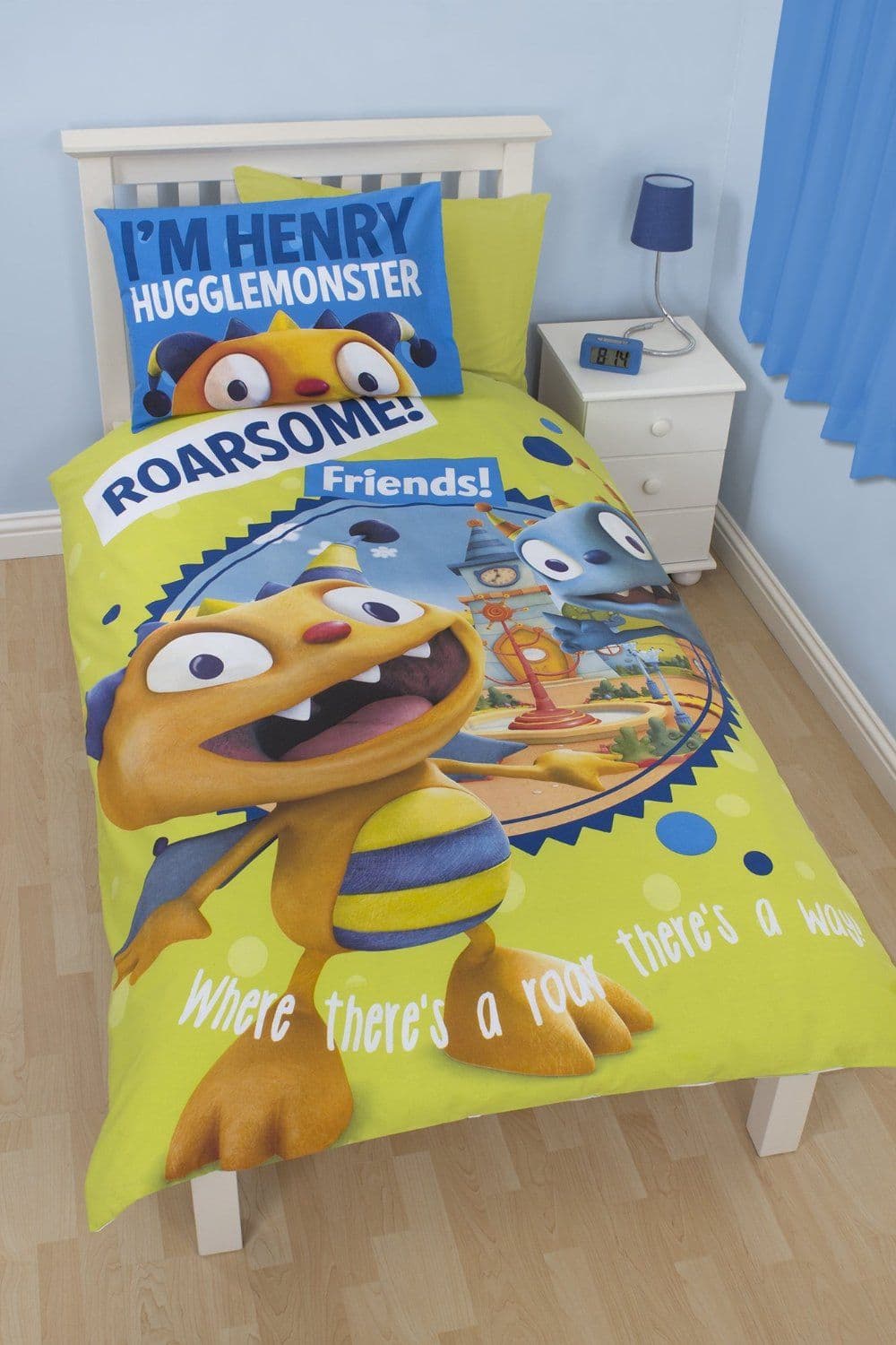 Henry Huggle Monster Duvet Cover Bedding Set