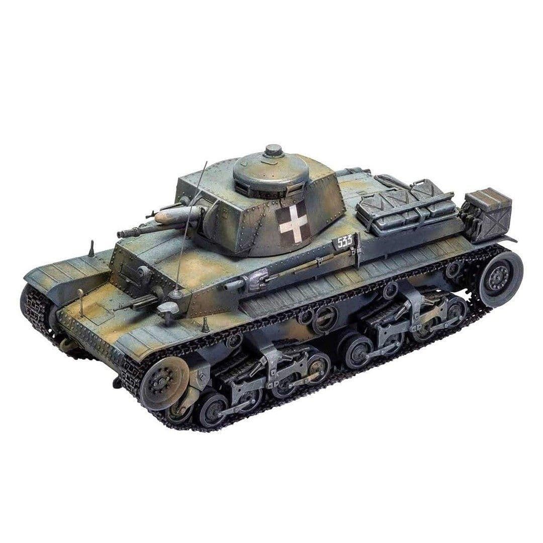 A1362 German Light Tank PZ.KPFW.35 Kit 1 35 Scale Model Kit