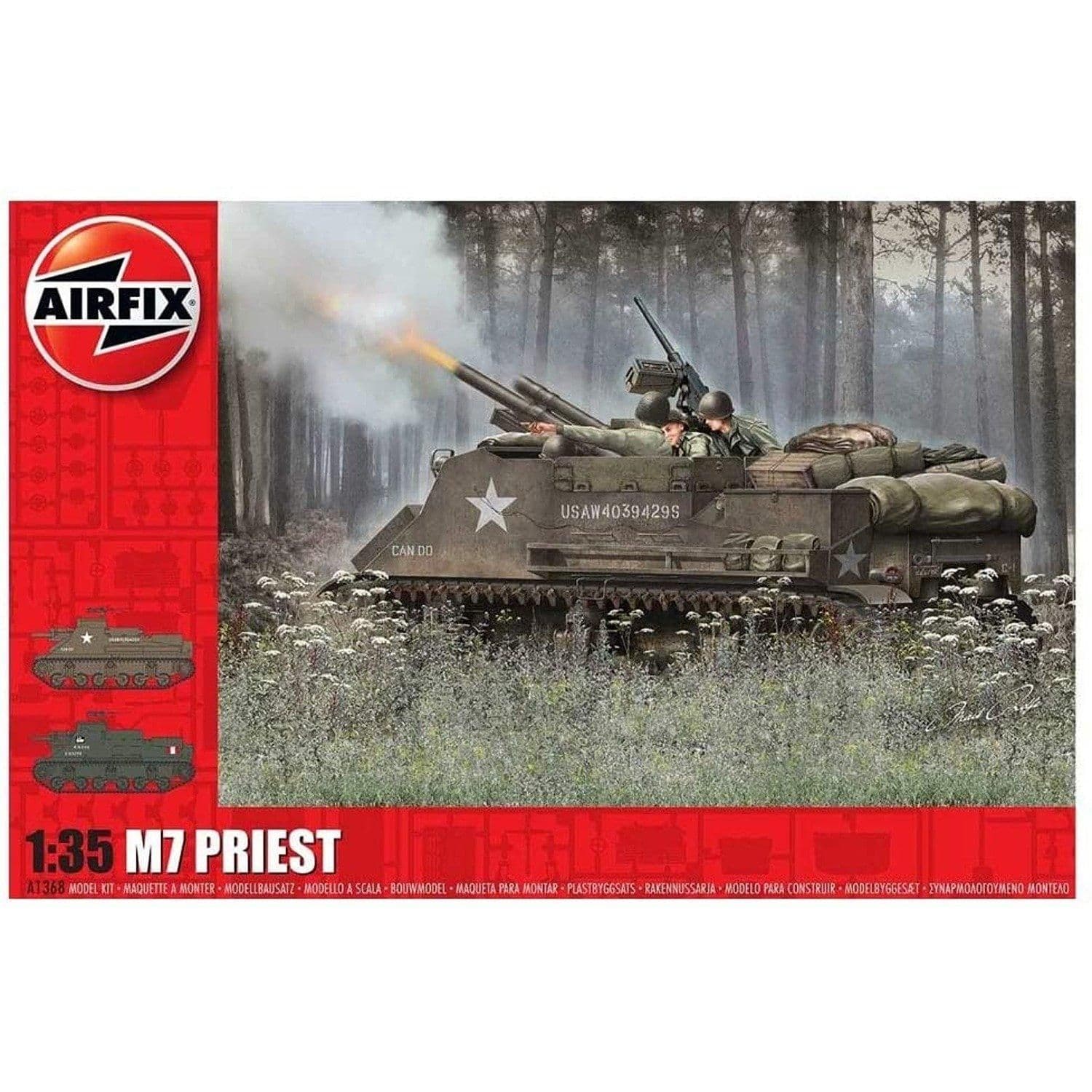 A1368 M7 Priest 1 35 Scale