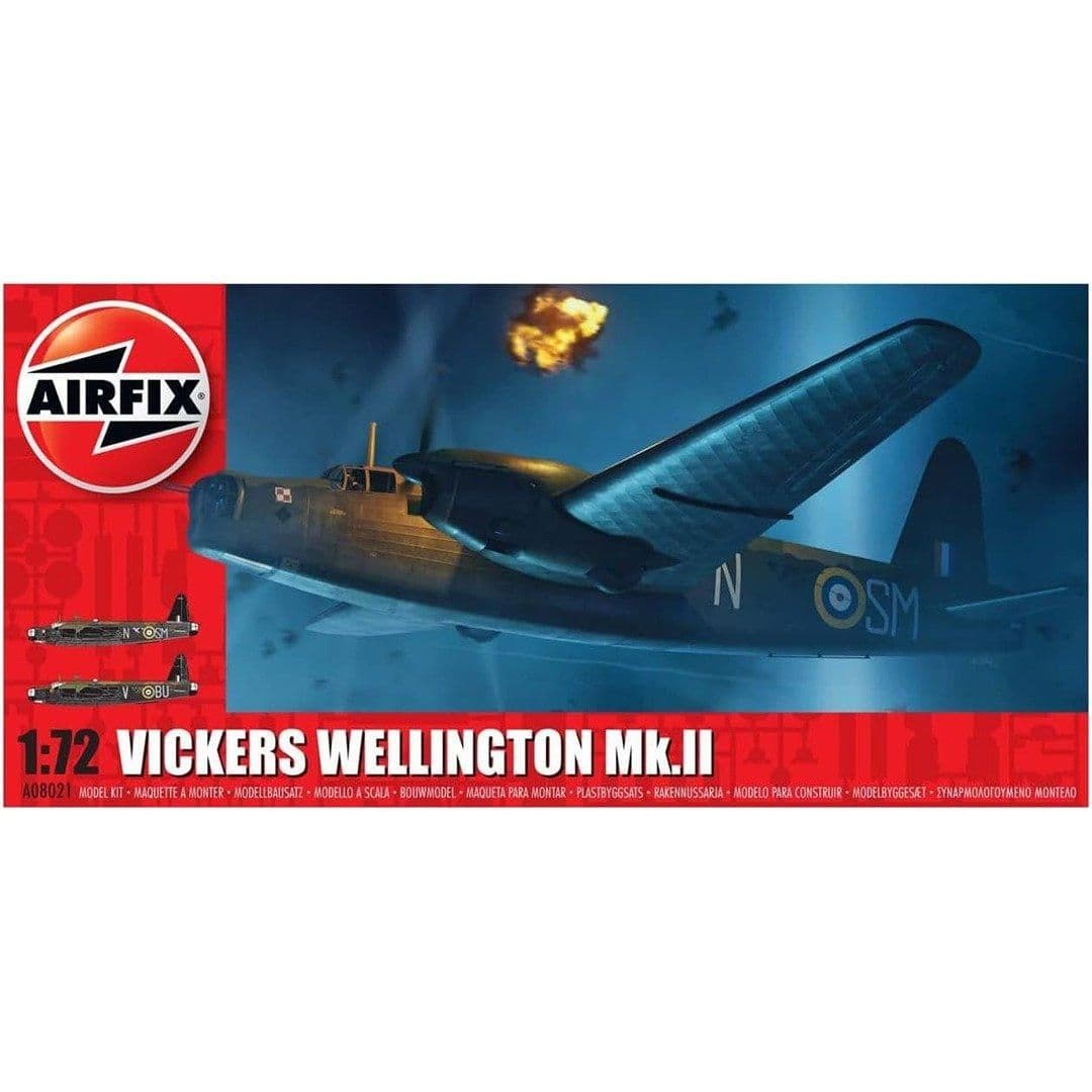 A08021 Vickers Wellington Mk.II 1 72 Model Kit