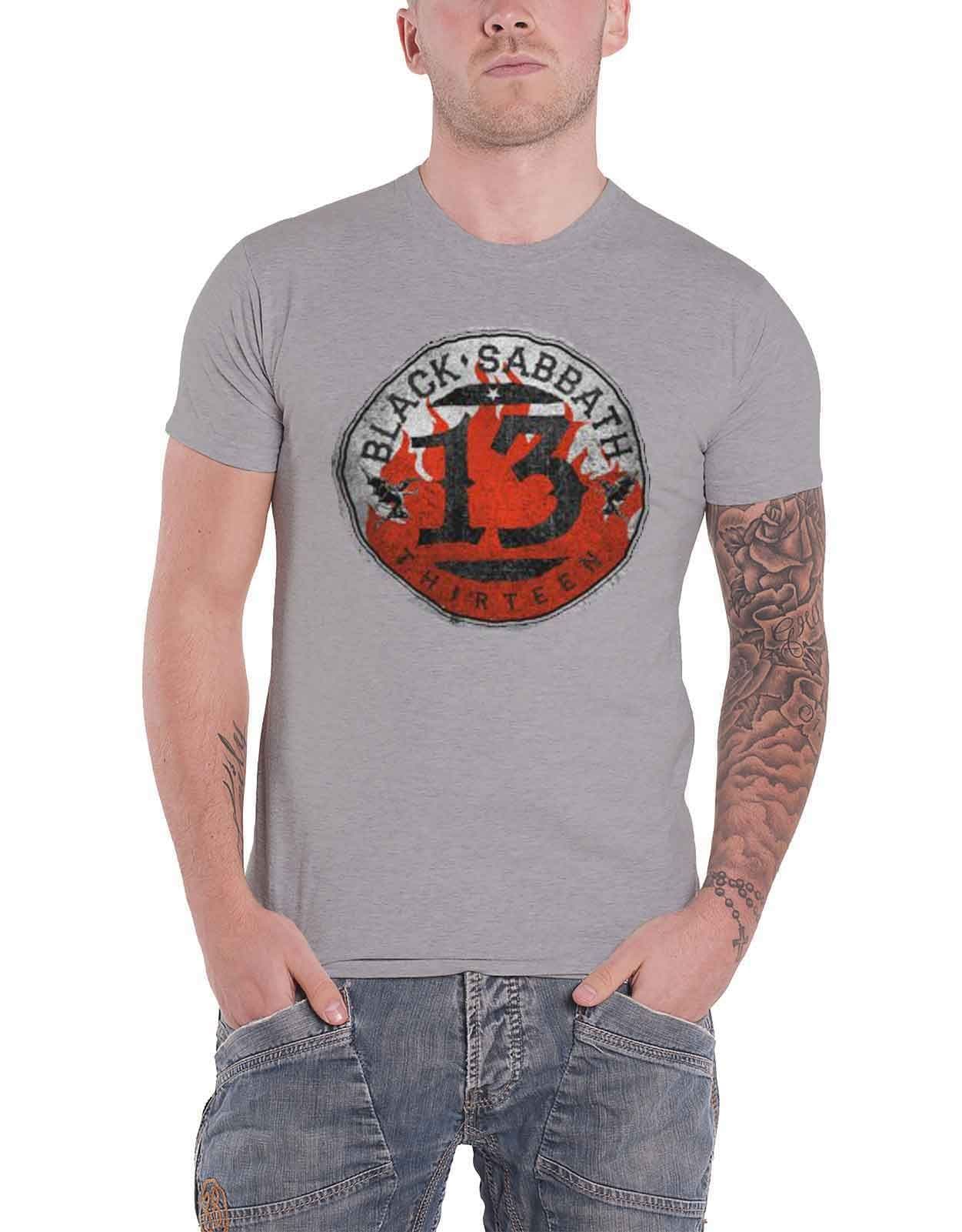 13 Flame Circle T Shirt