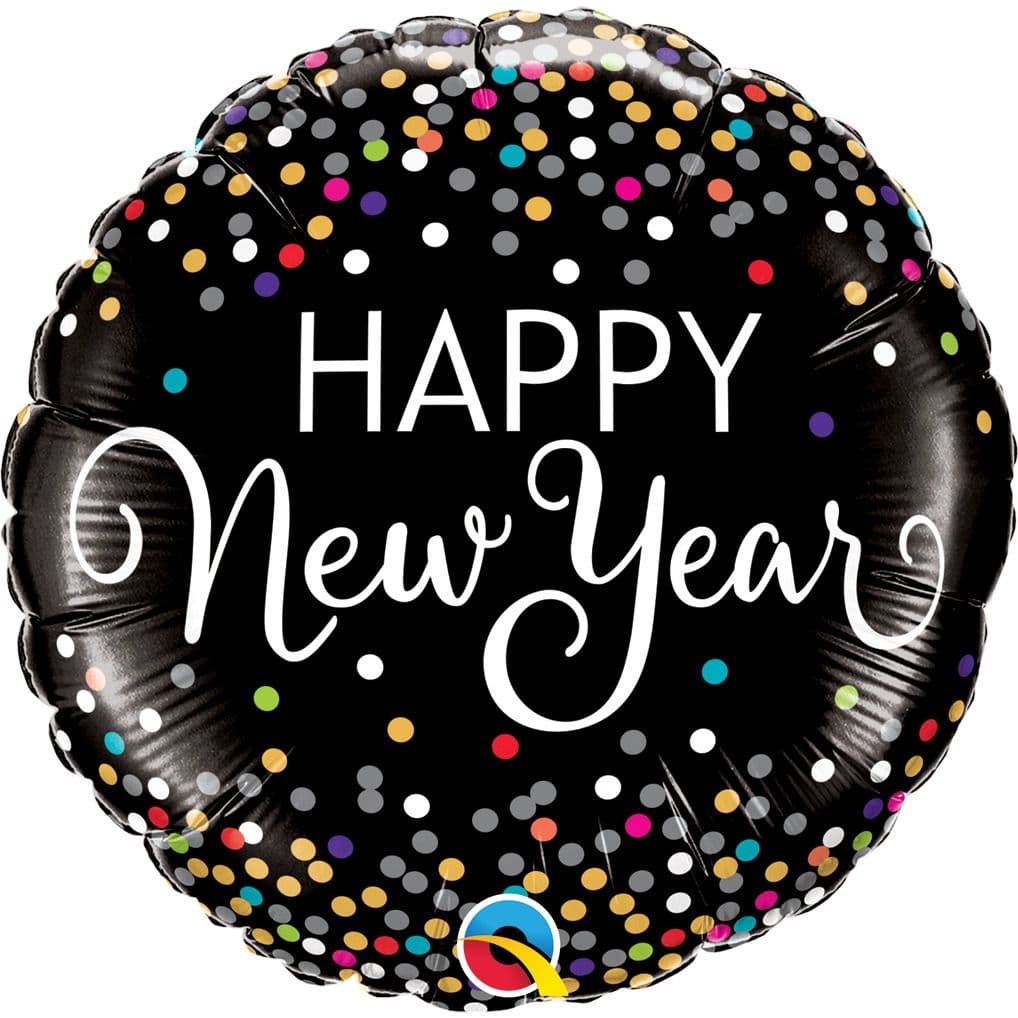 Confetti Year Foil Balloon