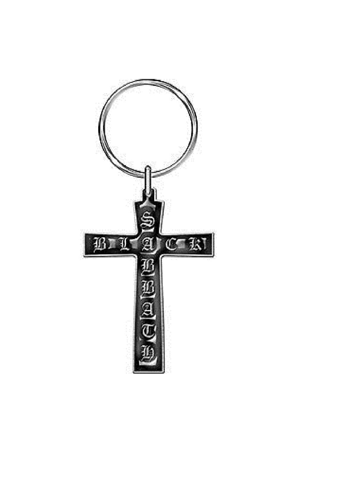 Cross Logo Keyring