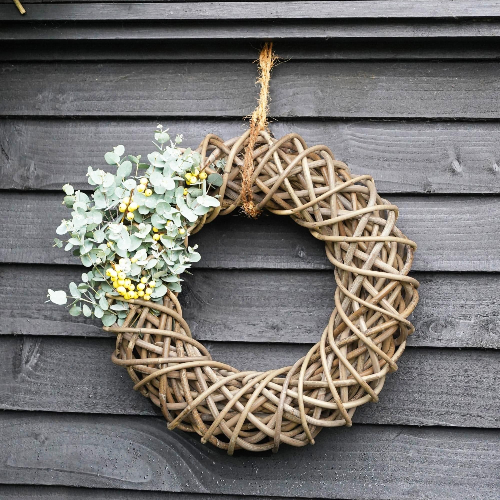 Rattan Wreath Diam 40Cm