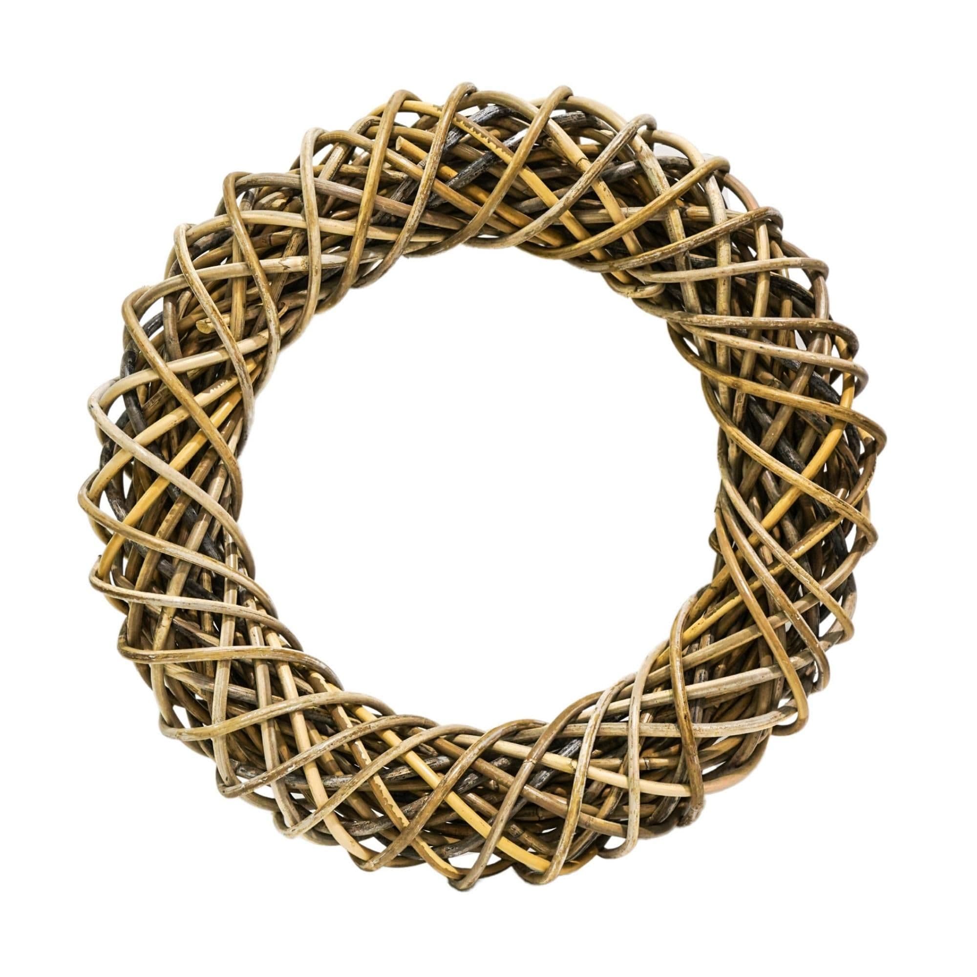 Rattan Wreath Diam 50Cm